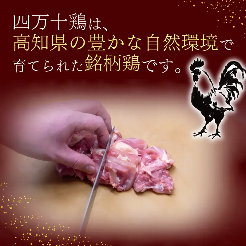国産 鶏もも肉1.5kg (500g×3袋) 冷凍 四万十鶏［1787］