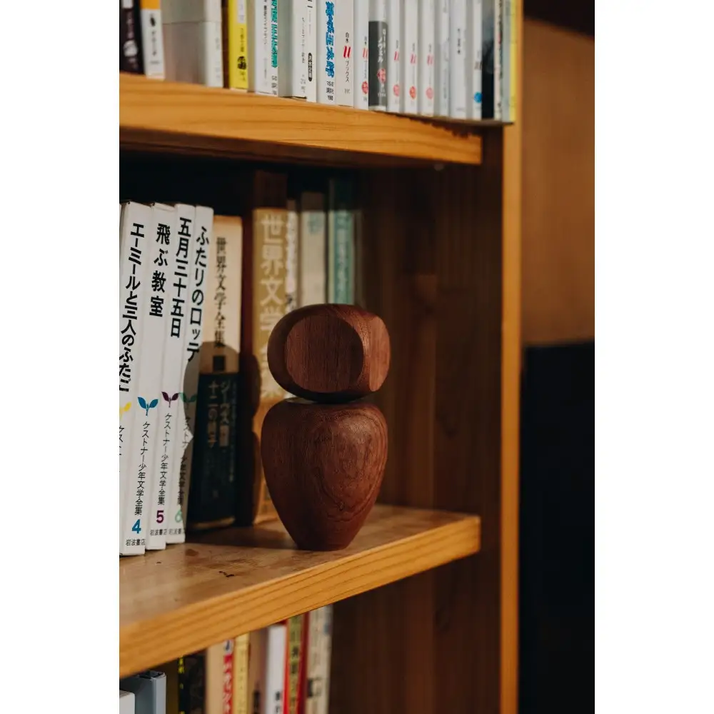 【Bubinga（ブビンガ）：あか茶】【銘木再生】幸運を運ぶ木製オブジェliving_bird 梟