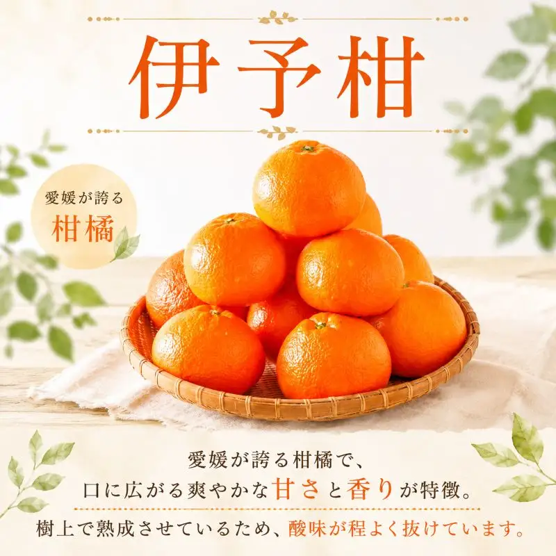 【2027年1月下旬から順次発送 】【伊予柑】 約5kg 伊予柑 愛媛県松山市【DRM005】