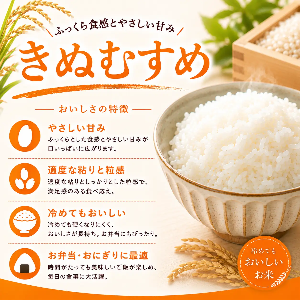 【新米】 令和8年産 先行予約 「きぬむすめ」 5kg ｜ 新米