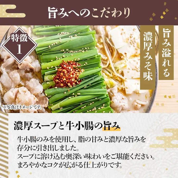 もつ鍋 博多もつ鍋おおやま レトルト 濃旨みそ味 2人前 メール便（ポスト投函） もつ鍋