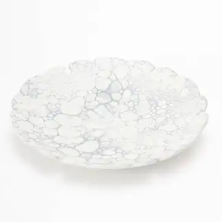 有田焼 グレー泡紋雪輪皿 2枚 セット【丸兄商社】食器 うつわ 器 陶磁器 ケーキ皿 銘々皿 取皿 モダン as037