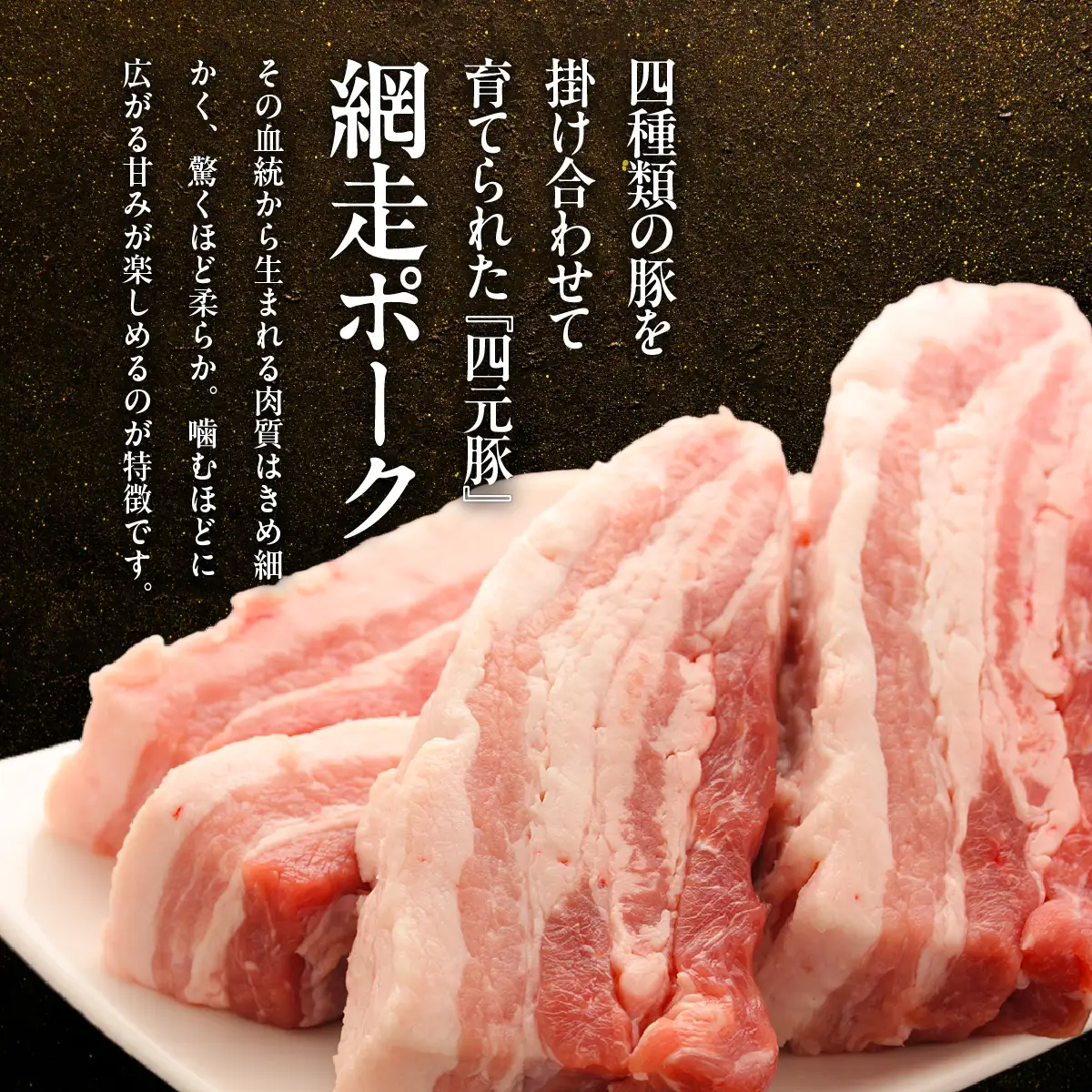 網走ポーク角煮 720g（90g×8パック） ABBU003