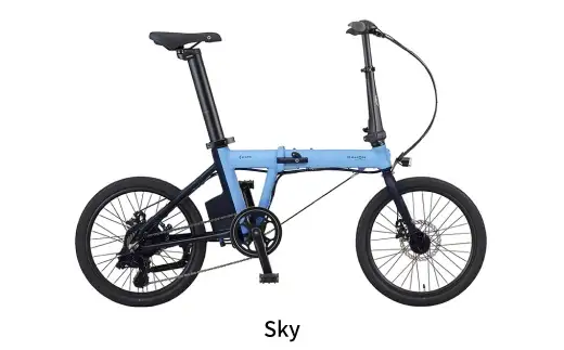 ＜ R8年熊本地震復興支援 ＞【 Sky 】 DAHON International フォールディング イーバイク K-ONE 20インチ 自転車 電動自転車 電動アシスト自転車 電動 電動アシスト 折りたたみ自転車 折りたたみ 通勤 通学 日常使い コンパクト