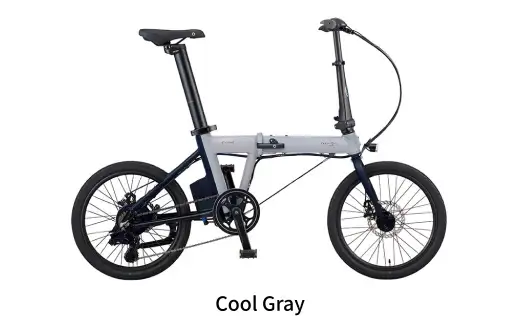 ＜ R8年熊本地震復興支援 ＞【 Cool Gray 】 DAHON International フォールディング イーバイク K-ONE 20インチ 自転車 電動自転車 電動アシスト自転車 電動 電動アシスト 折りたたみ自転車 折りたたみ 通勤 通学 日常使い コンパクト