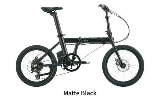 ＜ R8年熊本地震復興支援 ＞【 Matte Black 】 DAHON フォールディングバイク Fu com 20インチ 自転車 電動自転車 電動アシスト自転車 電動 電動アシスト 通勤 通学 日常使い コンパクト