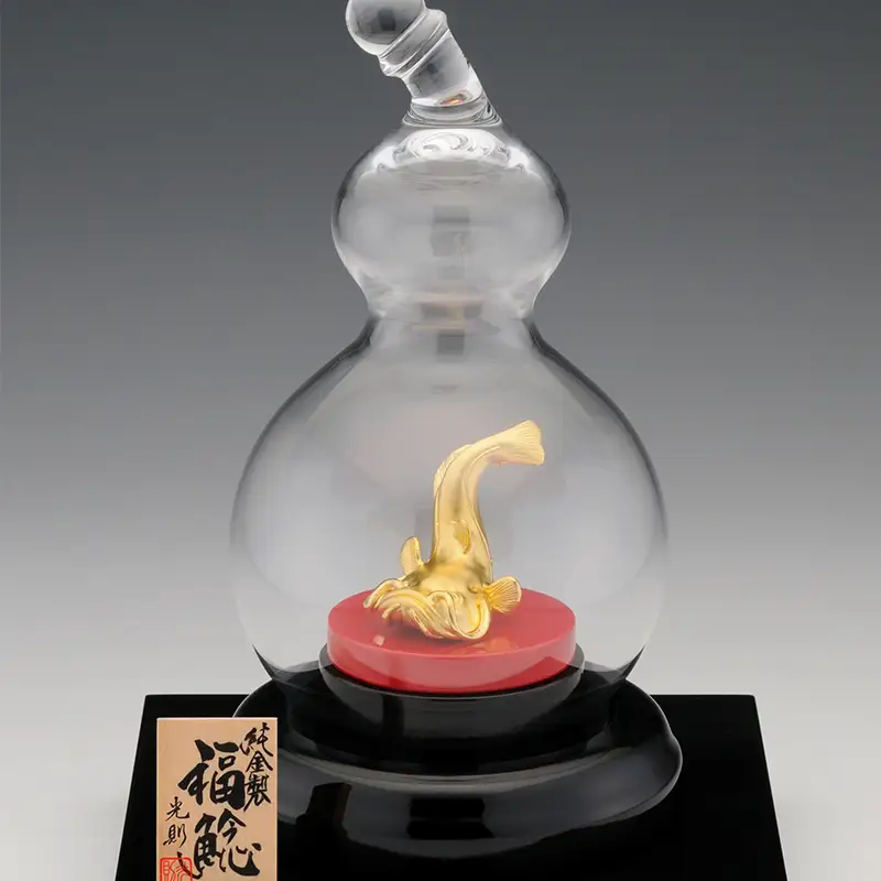 [純金製] 福鯰_0091-082-T07
