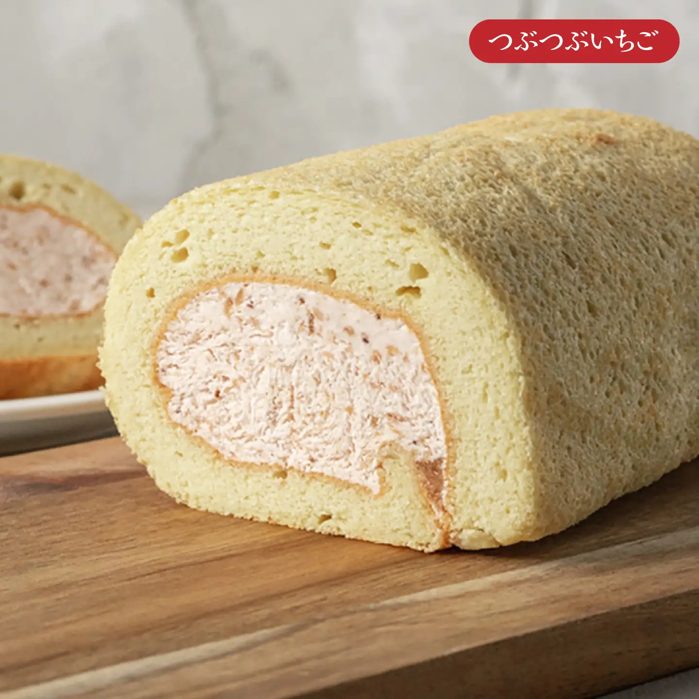 つぶつぶ糸島いちごロール ＆ 八女産抹茶 ロールケーキ 2本セット 糸島市 / わかまつ農園 / 洋菓子 スイーツ[AHB069]