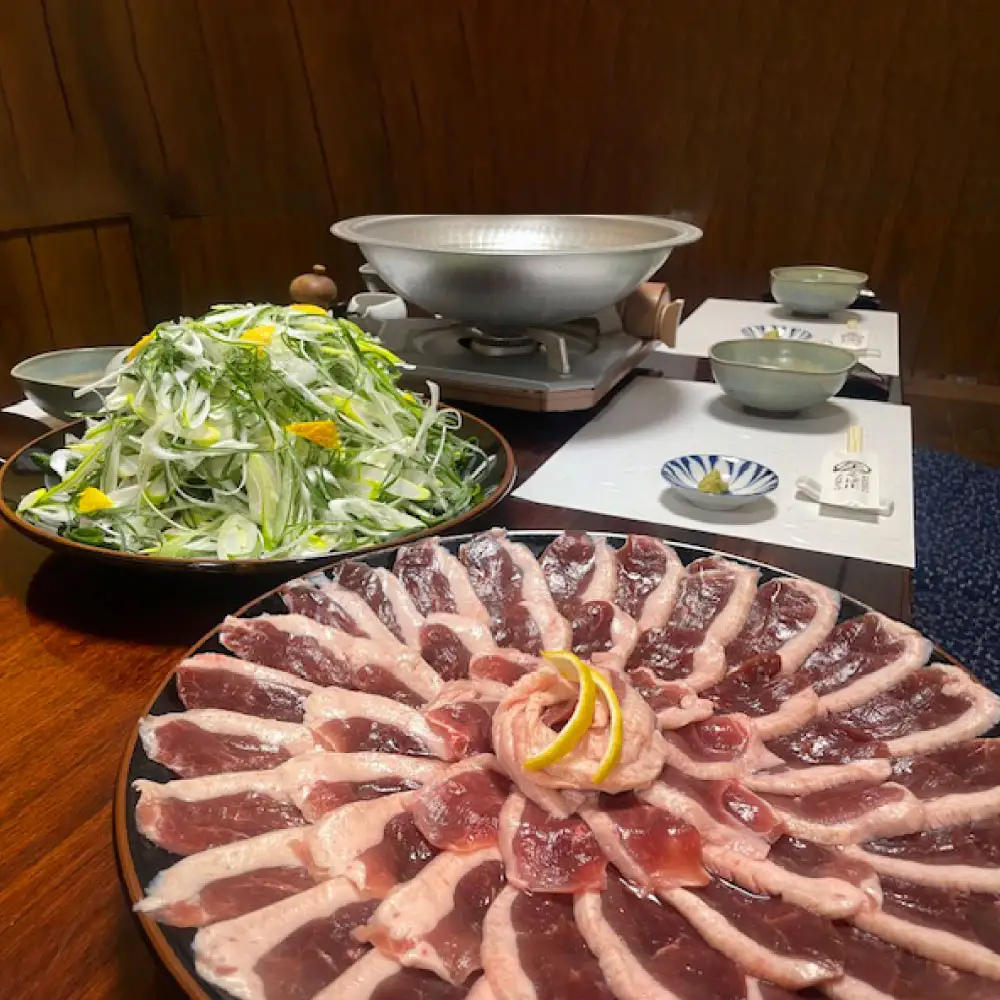 【平日ランチ限定】店舗貸し切り！〆の十割そばまでゆっくり味わう そば庄特製 鴨鍋コース 20名様 チケット そば庄【年末年始、GW、お盆など連休期間・11月はご利用不可】