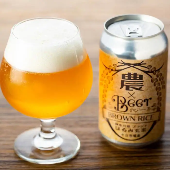 TDM 1874 Brewery　クラフトビール　農×Beer（のびーる）はるみ玄米（350ml×12本）【お酒・地ビール・酒】 ABG0009-01