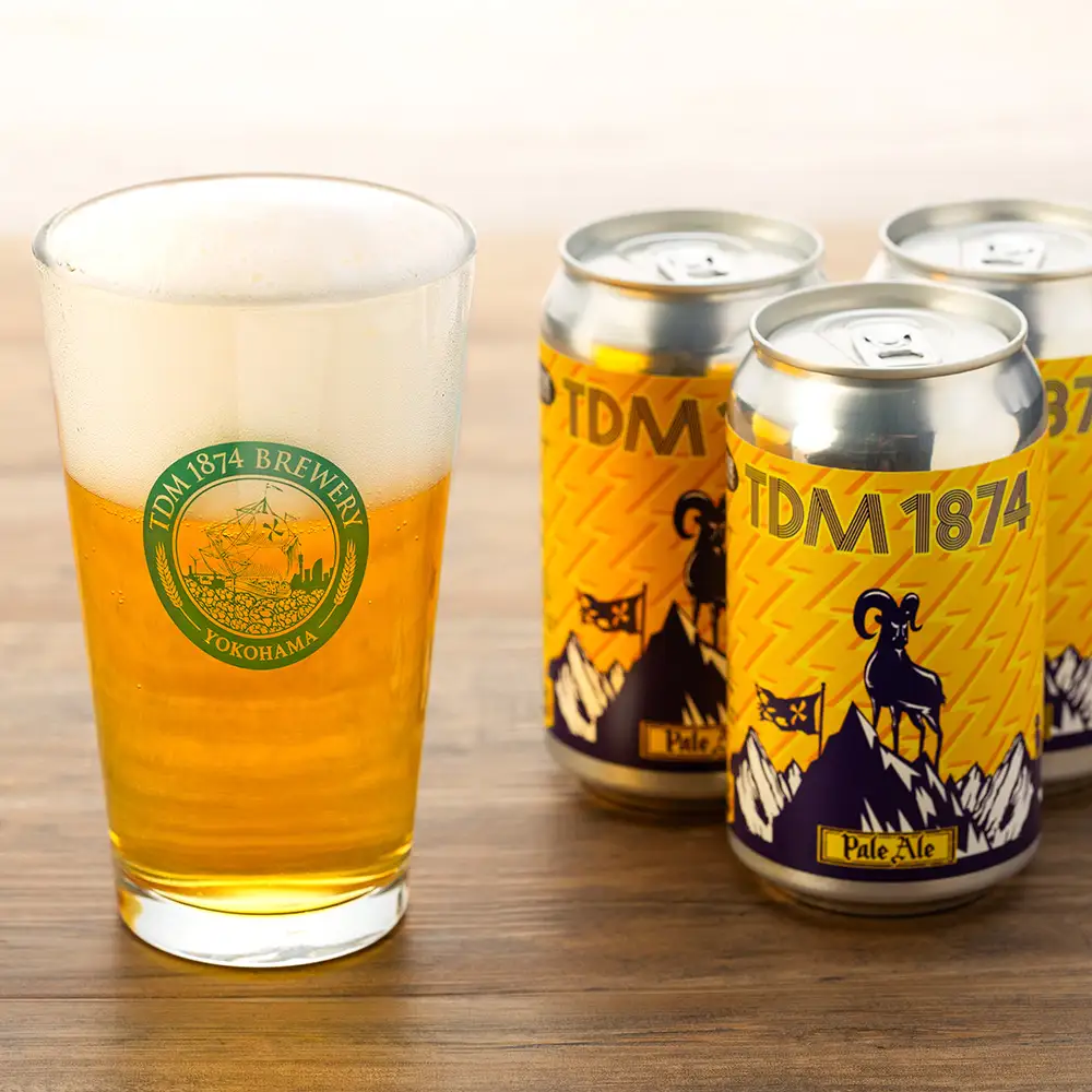 TDM 1874 Brewery クラフトビール　ペールエール（350ml×12本）【お酒・地ビール・酒】 ABG0012-01