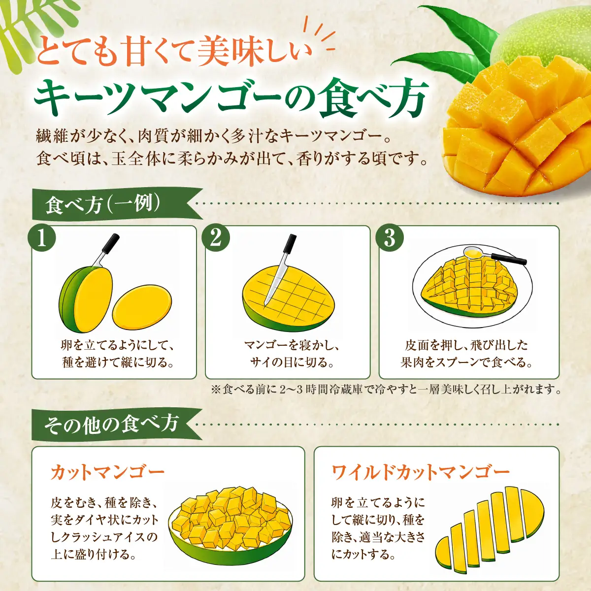 【先行予約】キーツマンゴー 優品 約2kg