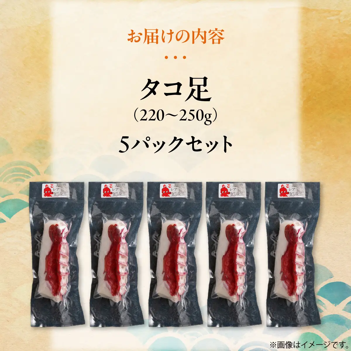 タコ足 5パックセット OSMR006
