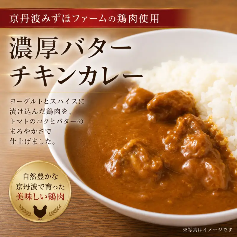 京丹波バターチキンカレー12食 カレー レトルト 鶏肉 レンジ