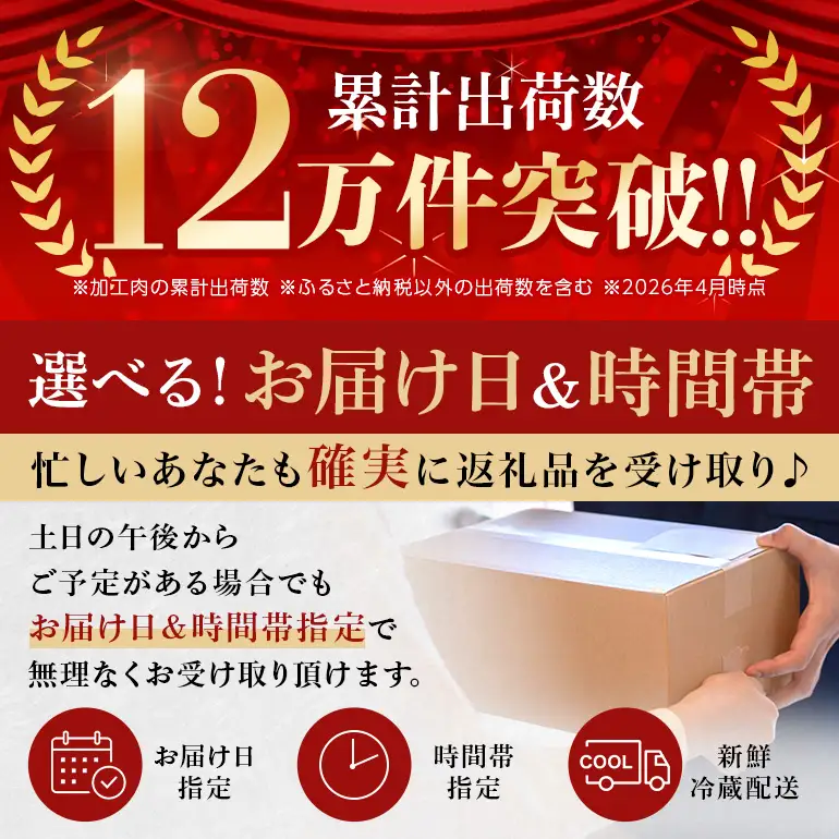 炭火焼豚　4食セット　Y013-116