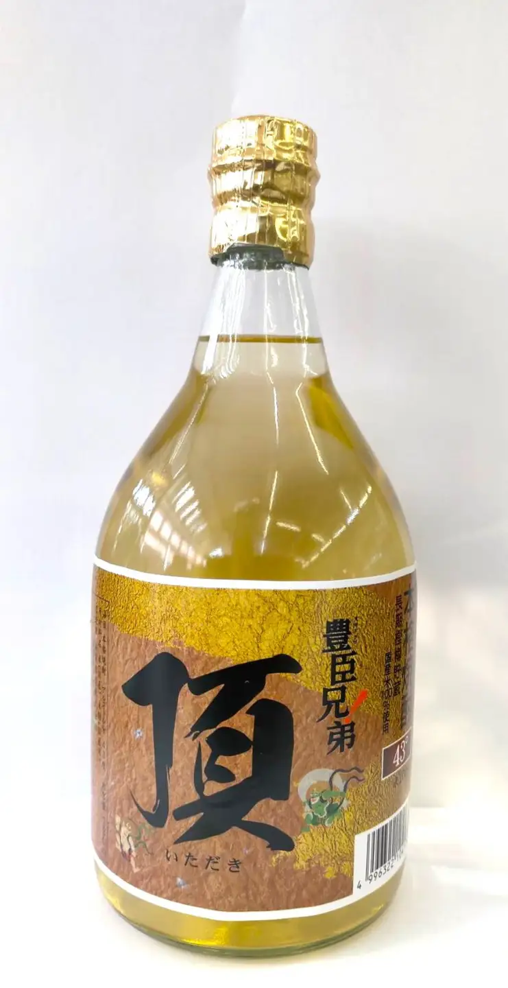 米焼酎 頂 長期樫樽貯蔵 43° 720ml詰　豊臣兄弟!限定ラベル