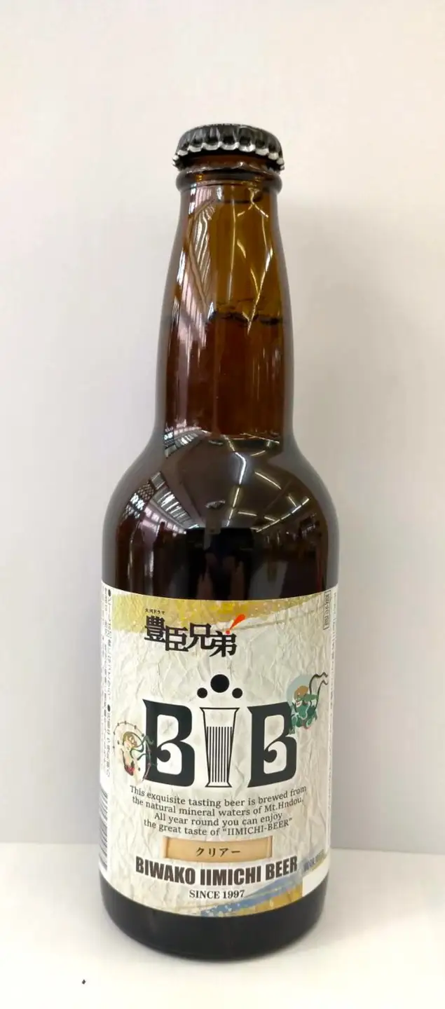 びわこいいみちビール 　クリアー&ストロング　6本セット　豊臣兄弟!限定ラベル