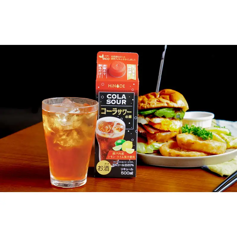 サワー HiNODE コーラサワーの素 500ml×12本 1ケース キング醸造 コーラサワー レモン ライム チューハイ コンク 割り材 希釈 リキュール お酒 酒 アルコール 飲み物 飲料 ギフト 兵庫 兵庫県 稲美町
