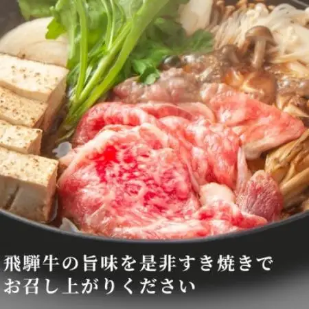 【毎月定期便】【訳あり】飛騨牛切り落としすき焼き用600g全3回【配送不可地域：離島】【4090428】