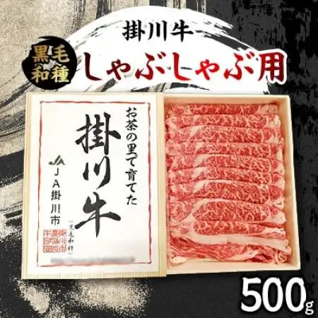 【発送月固定定期便】クラウンメロン (白等級) 1kg 1玉と掛川牛しゃぶしゃぶ用 500g全2回【配送不可地域：離島・北海道・沖縄県・四国・九州】【4014786】