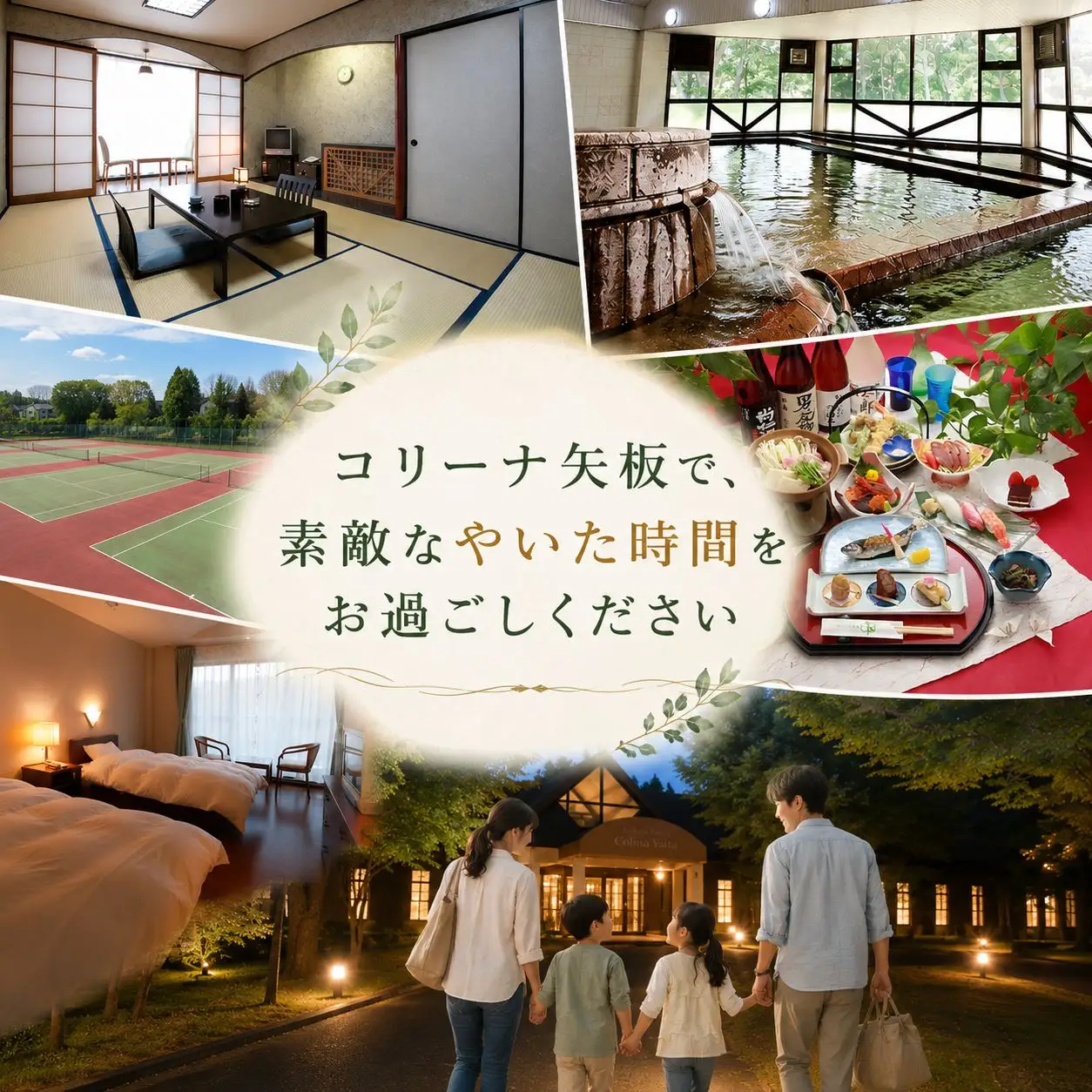 コリーナ矢板　施設利用券 40000円 ｜宿泊 食事 旅行 体験 【栃木県 矢板市】