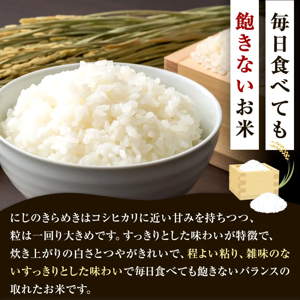 令和８年産 大田原市 藤田farmのにじのきらめき 【無洗米】 10kg ｜栃木県産 米 お米  コメ にじのきらめき  栃木県 【選べる容量】5kg 10kg  数量限定