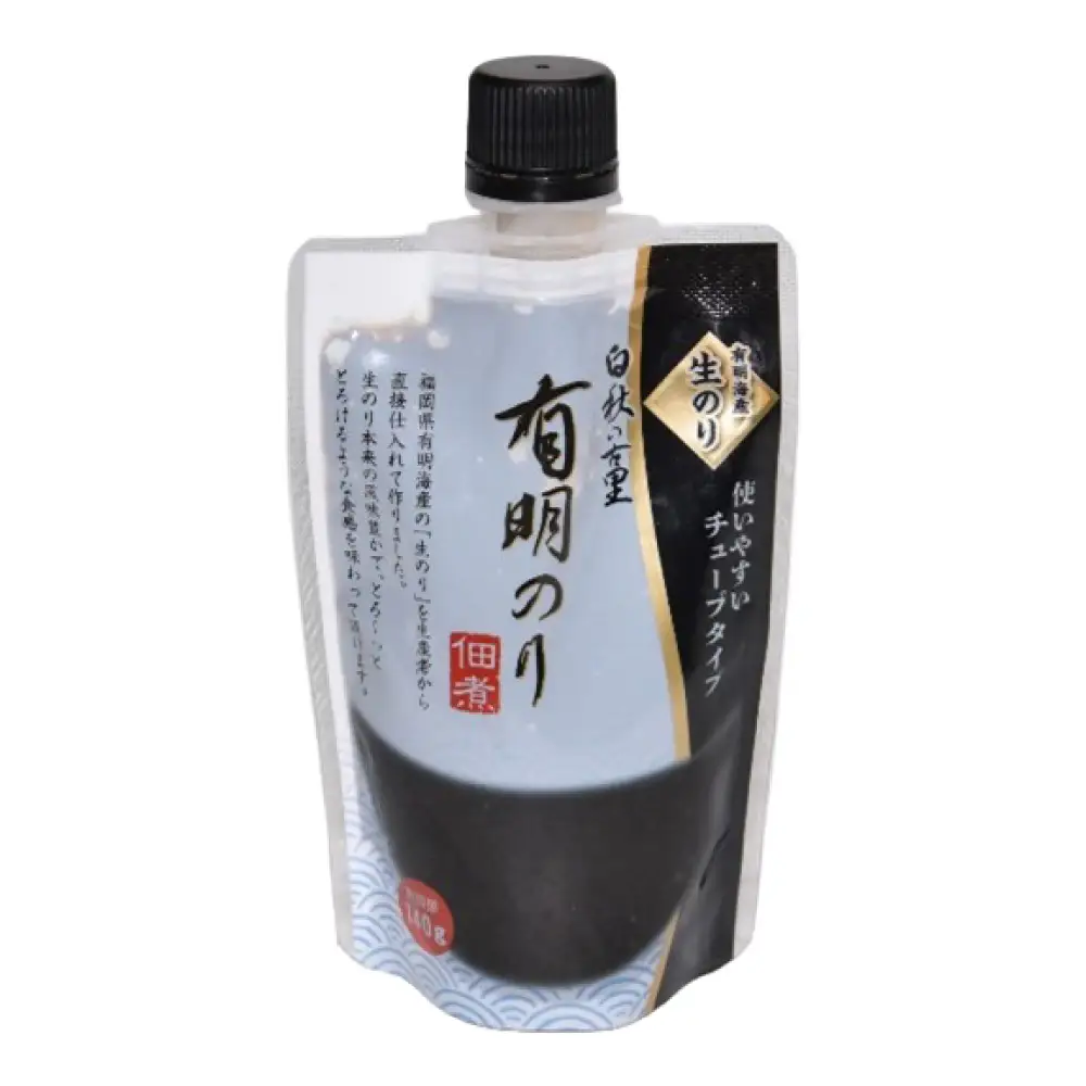 福岡有明のり 佃煮1本使いやすいチューブタイプ140g 4R24