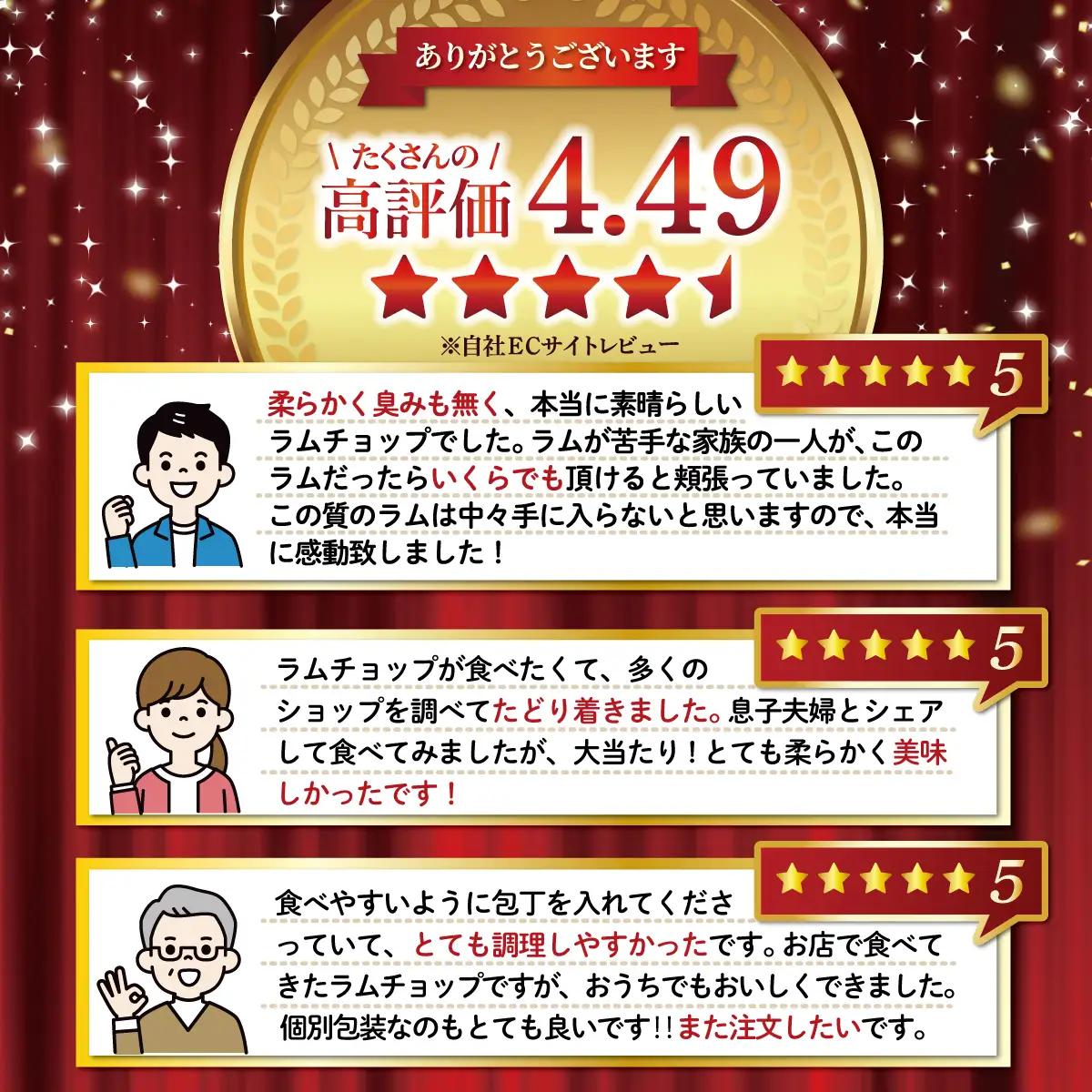 カネカン竹内 訳ありラムチョップ（下味付き）約200～250g MROA348
