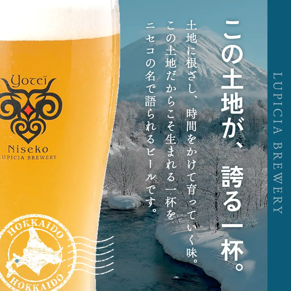 【お茶専門店ルピシアがプロデュース】羊蹄山麓ビール Niseko Ale 6缶セット【06155】