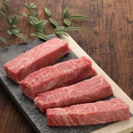 熊本和牛あか牛三角バラステーキ480g セット(三角バラステーキ120g×4枚、あか牛のたれ)益城町【配送不可地域：離島】【1770511】