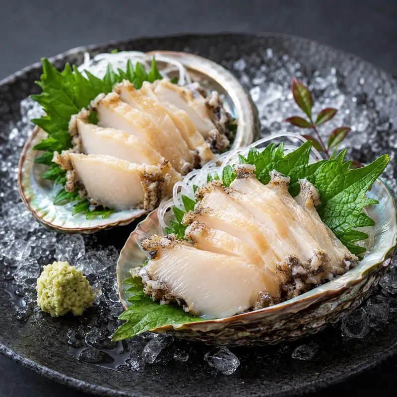 北海道礼文島産 冷蔵 生蝦夷あわび１kg（個数・サイズ指定不可）［Dining cafe 海］【 あわび アワビ 鮑 蝦夷アワビ エゾアワビ 刺身 おつまみ 酒の肴 ご飯のお供 絶品 】