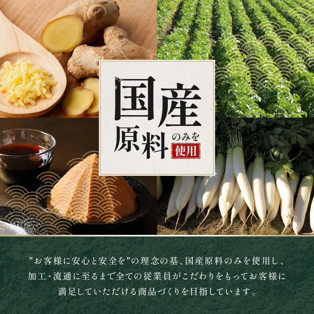 国内産 原料使用 生姜だいこん 3本 セット 河島本家
