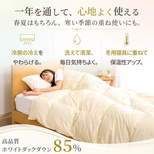 絹 Silk Down Quilt ダウン95% ホワイトダックダウン 羽毛布団 絹 Silk Down Quilt ダウン95% ホワイトダックダウン 羽毛布団 絹 Silk