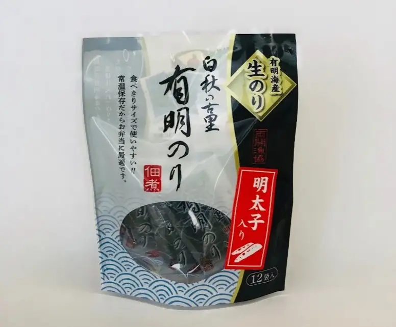 福岡有明のり 明太子入り佃煮 4パック（10g×48袋） 4H23