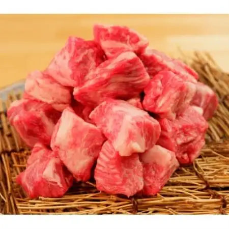【訳アリ】あか牛サイコロステーキセット 400g、あか牛のたれ200ml(益城町)【配送不可地域：離島】【1771694】