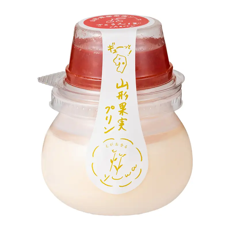 山形果実プリン さくらんぼ6個入りセット F2Y-7043
