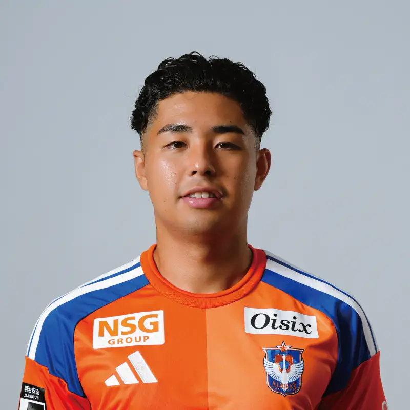 アルビレックス新潟 大西 悠介選手メッセージ入りブロマイド写真＋全選手サイン入りユニフォーム Sサイズ