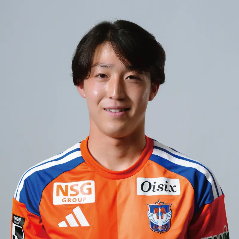 アルビレックス新潟 奥村 仁選手メッセージ入りブロマイド写真＋全選手サイン入りユニフォーム Lサイズ