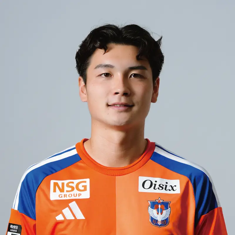 アルビレックス新潟 桑山 侃士選手メッセージ入りブロマイド写真＋全選手サイン入りユニフォーム Sサイズ
