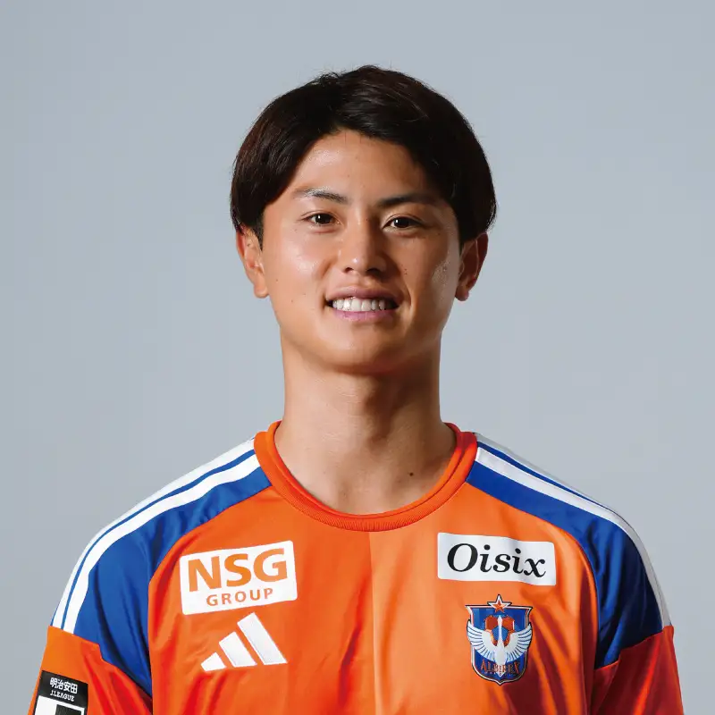 アルビレックス新潟 森 昂大選手メッセージ入りブロマイド写真＋全選手サイン入りユニフォーム Sサイズ