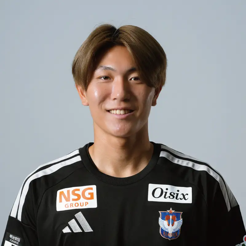 アルビレックス新潟 内山 翔太選手メッセージ入りブロマイド写真＋全選手サイン入りユニフォーム Mサイズ