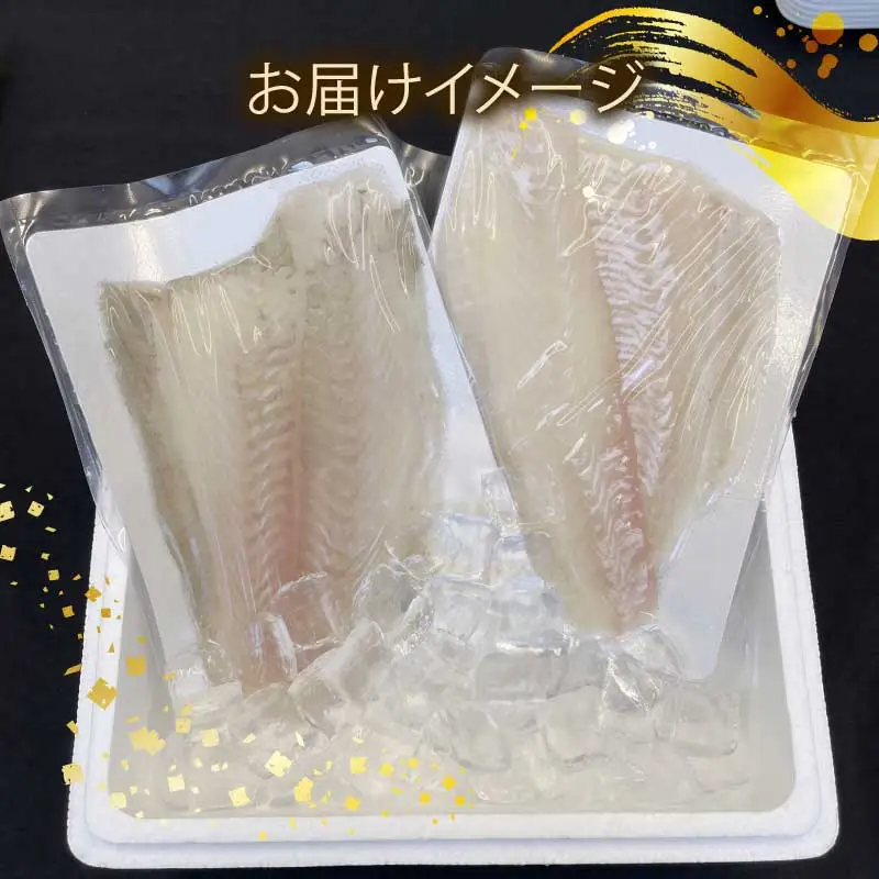 ヒラメ 短冊 約 400g 有限会社 アクアプラス ヒラメ D019-090009