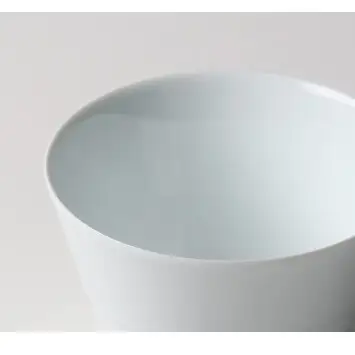 有田焼 白磁線彫 蕎麦猪口【佳秀窯 西山正作】食器 器 うつわ ろくろ そばちょこ 伝統工芸 bs032