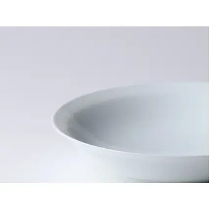有田焼 白磁 多用皿【佳秀窯 西山正作 】食器 器 うつわ ろくろ 伝統工芸 bs033