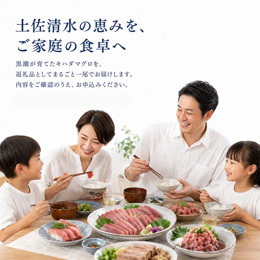キハダマグロ 1尾 約2～2.5kg 約40～60cm 約8～12人前 下処理あり【R01758】