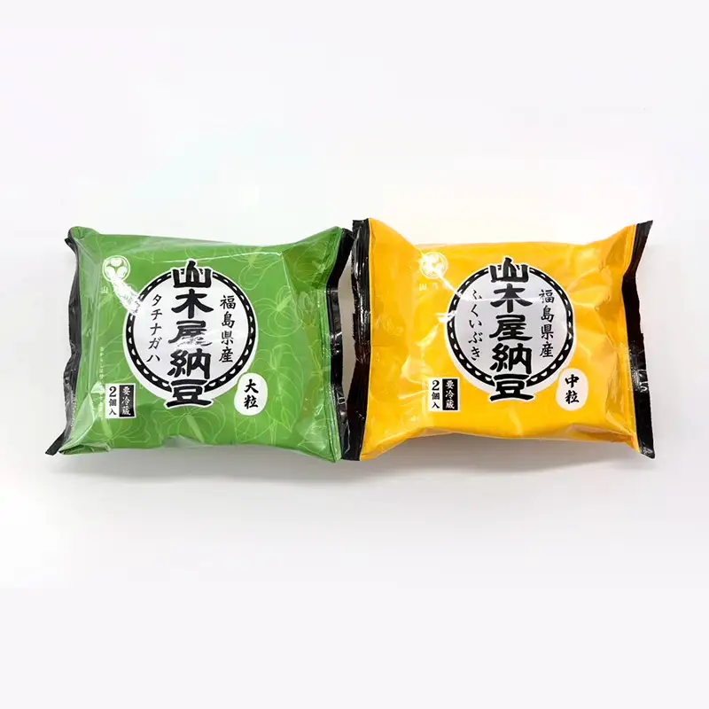 山乃屋の山木屋 大粒 中粒 納豆 各種6個 納豆 大豆 健康 発酵食品 ギフト おすすめ 川俣町 福島県   FAF-0292