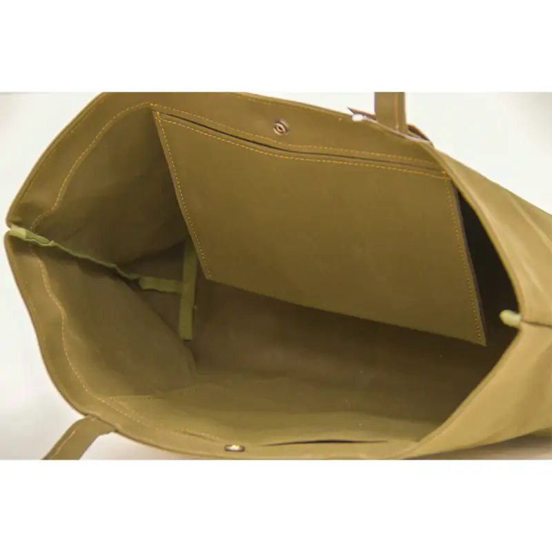 帆布 トートバッグ 特大 カーキ（9号帆布） F3S-2944