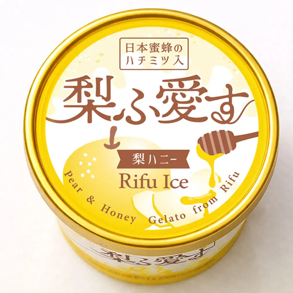 梨ふ愛す 梨ハニー 90ml×6個セット ラクトアイス