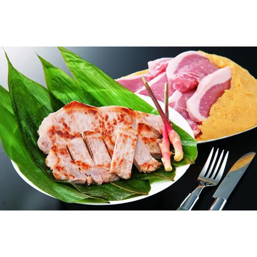 能登豚　味噌漬け　ロース　400g