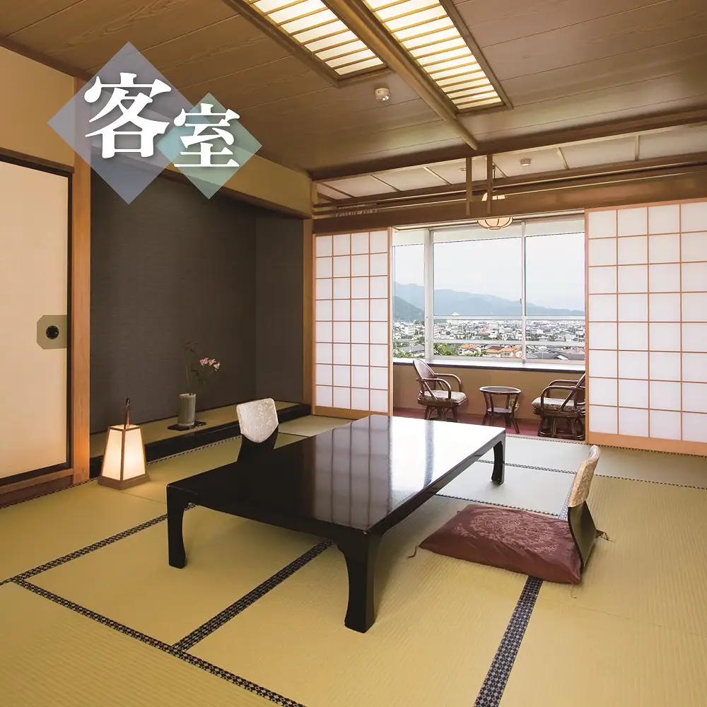 温泉満喫！和室素泊り　ペア宿泊券